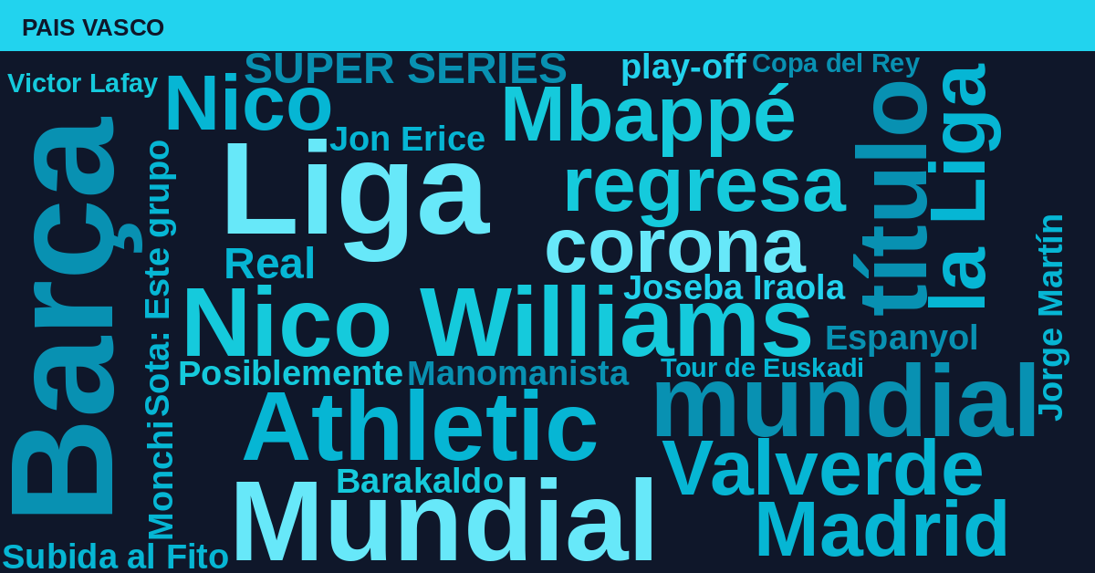 Radiografía Deportiva – País Vasco
